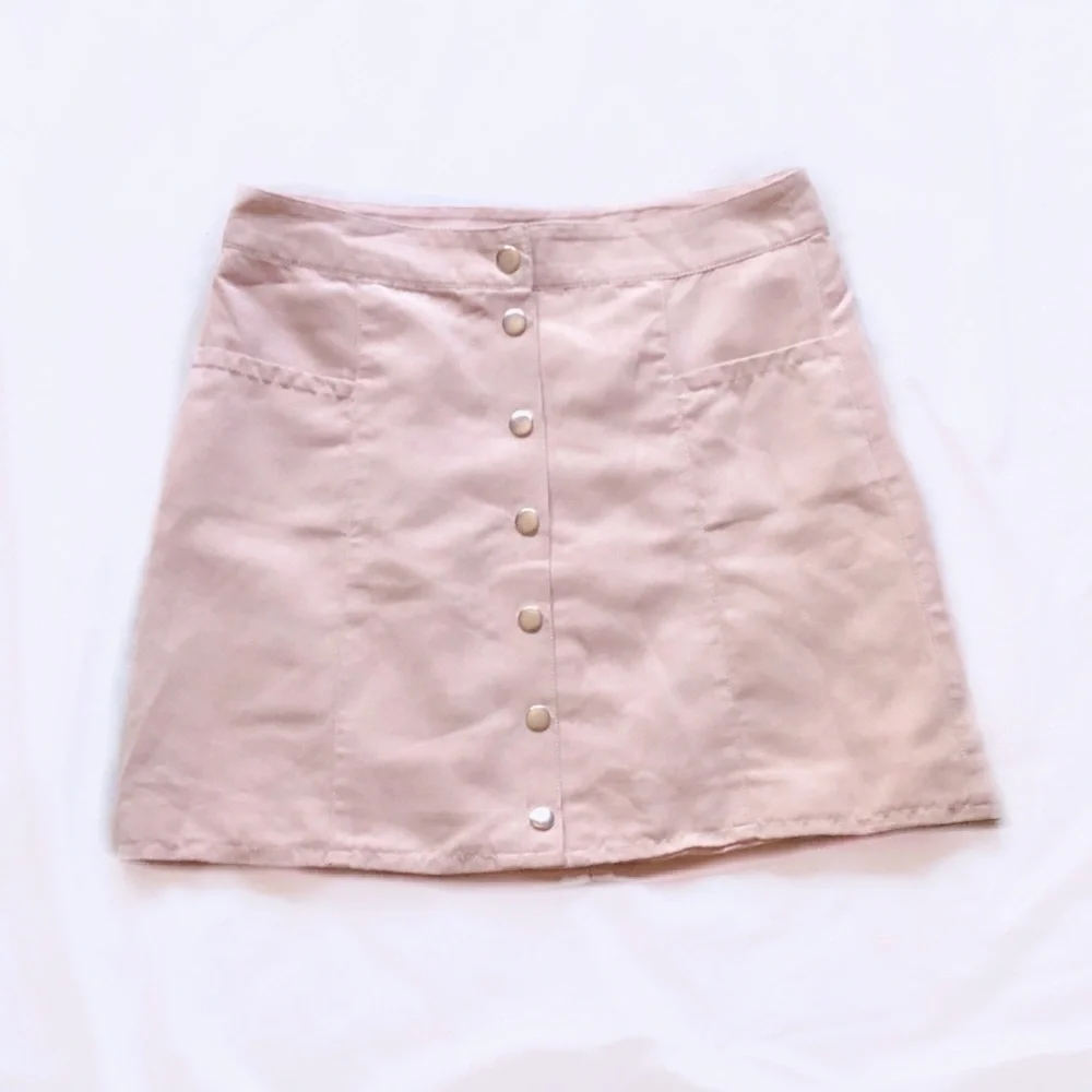 3 for $25 : divided h&m ⋆ faux suede skirt